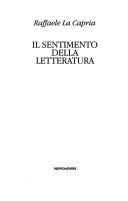 Cover of: Il sentimento della letteratura