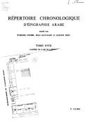Cover of: Répertoire chronologique d'épigraphie arabe