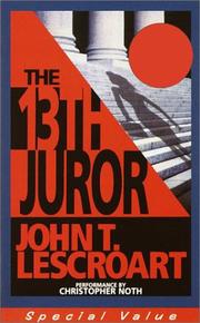 Cover of: The 13th Juror | 