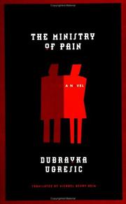 Cover of: The ministry of pain
