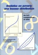 Cover of: Statistics on poverty and income distribution: an ILO compendium of data