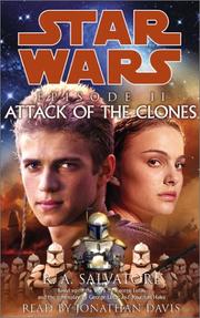 Cover of: Star Wars, Episode II - Attack of the Clones by R. A. Salvatore