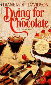 Cover of: Dying for Chocolate (Goldy Culinary Mysteries, Book 2)