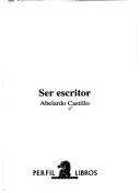 Cover of: Ser escritor