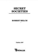 Cover of: Secret societies
