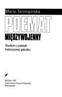 Cover of: Poemat międzywojenny: studium z poetyki historycznej gatunku