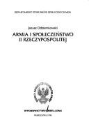Cover of: Armia i społeczeństwo II Rzeczypospolitej