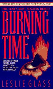 Cover of: Burning Time (April Woo Suspense Novels)