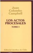 Cover of: Los actos procesales