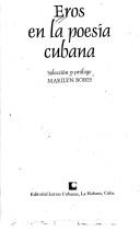 Cover of: Eros en la poesía cubana