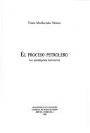 Cover of: El proceso petrolero by Fabio Maldonado Veloza