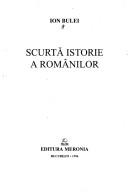 Scurtă istorie a românilor by Ion Bulei