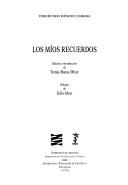 Cover of: Los míos recuerdos