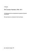 Cover of: Die Luzerner Nuntiatur 1586-1873: zur Behördengeschichte und Quellenkunde der päpstlichen Diplomatie in der Schweiz