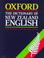 Cover of: The dictionary of New Zealand English