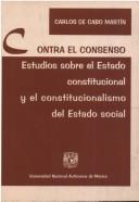 Cover of: Contra el consenso by Carlos de Cabo Martín