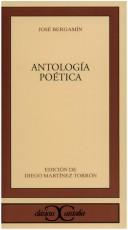 Cover of: Antología poética by José Bergamín