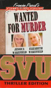 Cover of: Wanted for Murder