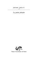 Cover of: La poésie précaire