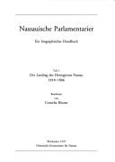 Cover of: Nassauische Parlamentarier by Cornelia Rösner