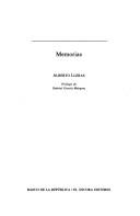 Cover of: Memorias by Alberto Lleras Camargo