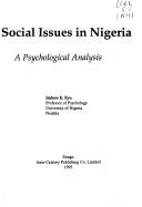 Cover of: Social issues in Nigeria | I. E. Eyo