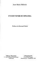 Cover of: Un souvenir du Rwanda