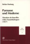 Cover of: Parnasse und Moderne by Stefan Hartung
