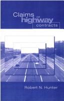 Claims on highway contracts by Dr. Robert N. Hunter