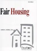 Cover of: Fair housing