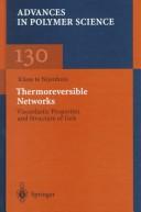 Cover of: Thermoreversible networks by K. te Nijenhuis