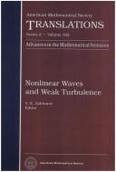 Cover of: Nonlinear waves and weak turbulence