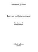 Cover of: Trittico dell'obbedienza