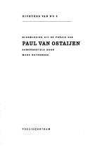 Cover of: Bloemlezing uit de poëzie van Paul van Ostaijen