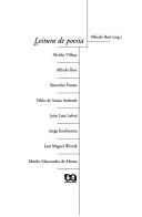 Cover of: Leitura de poesia