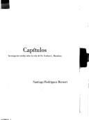 Cover of: Capítulos: investigación inédita sobre la vida del Dr. Esteban L. Maradona