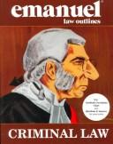 Cover of: Criminal law | Steven Emanuel