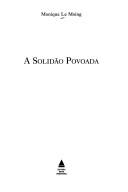 Cover of: A solidão povoada