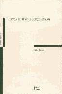 Cover of: Letras de Minas e outros ensaios