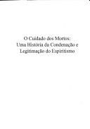 Cover of: O cuidado dos mortos by Emerson Giumbelli