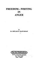 Cover of: Freedom--writing in anger