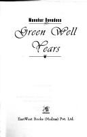 Cover of: Green well years | Manohar Devadoss
