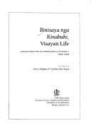 Cover of: Binisaya nga kinabuhi =: Visayan life : 1993-1995