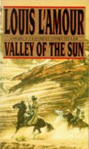 Cover of: Valley of the Sun by Louis L'Amour