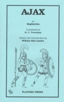 Cover of: Ajax | Sophocles