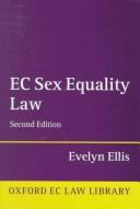 Cover of: EC sex equality law