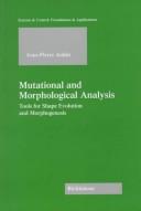 Cover of: Mutational and morphological analysis | Jean Pierre Aubin