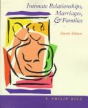 Cover of: Intimate relationships, marriages, and families