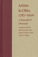 Cover of: Artists in Ohio, 1787-1900 by Mary Sayre Haverstock