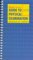 Cover of: Rapid access guide to physical examination